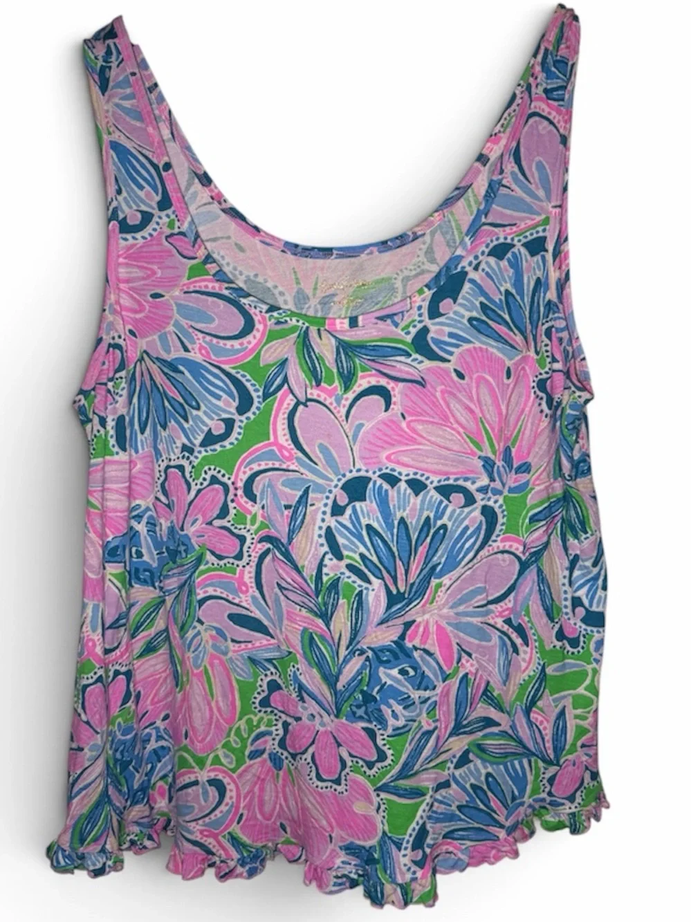 Lilly Pulitzer Pajama Tank Top Sz. XXL